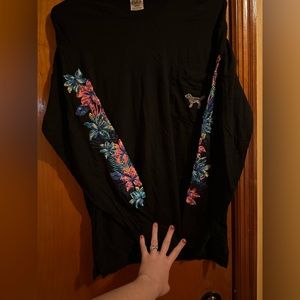 Long sleeve PINK tee